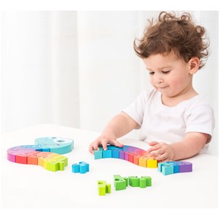 Alphabet puzzle - snake